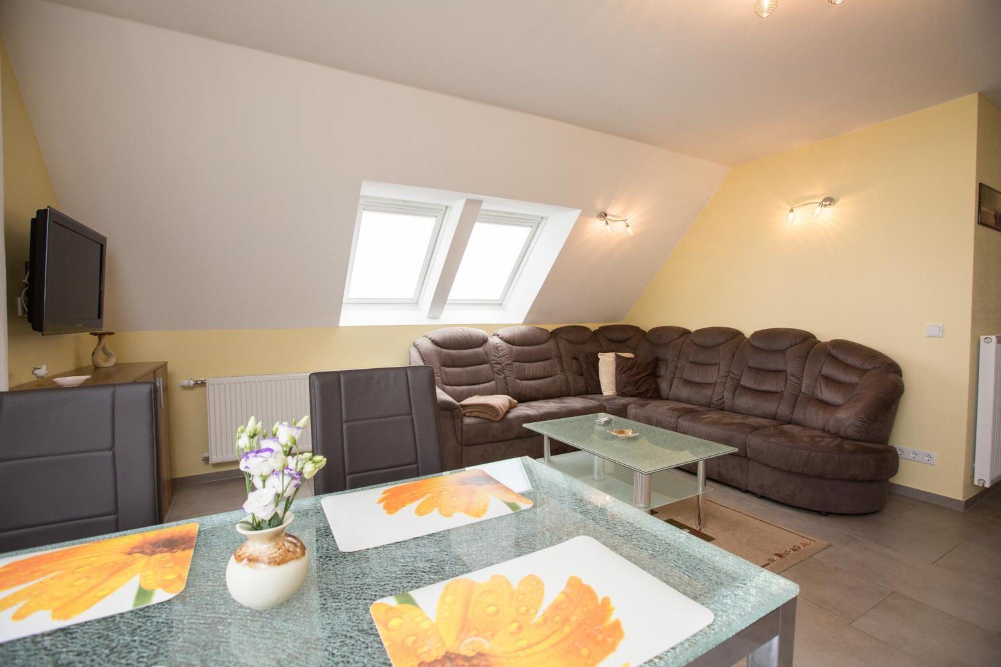 Marienfelde Ferienwohnung Dachs Im Mueritz Seepark מראה חיצוני תמונה